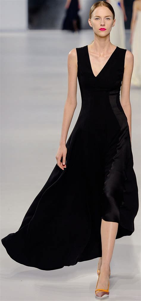 christian dior dress black|christian dior formal dresses.